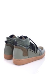 Sneakersy HIGH-TOP MILITARY TRUSSARDI JEANS