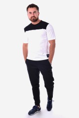 T-shirt COLOUR BLOCK BLACK/WHITE CALVIN KLEIN JEANS