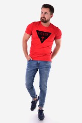 T-shirt SLIM RED GUESS