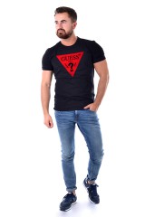 T-shirt PACKED SLIM BLACK GUESS