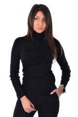 Sweter  HIGH-NECK LOGO TRIANGLE GUESS