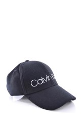 Czapka MELTON CAP BLACK CALVIN KLEIN
