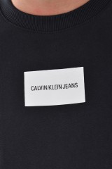 Bluza BADGE PRINT BLACK CALVIN KLEIN JEANS