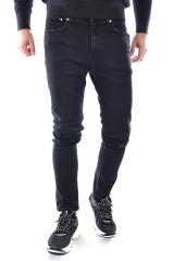 Spodnie jeansowe SKINNY ALL BLACK CALVIN KLEIN JEANS