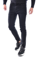 Spodnie jeansowe SKINNY ALL BLACK CALVIN KLEIN JEANS