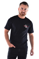 T-shirt EMBRO MONOGRAM BLACK CALVIN KLEIN JEANS