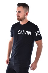 T-shirt FRONT BACK LOGO BLACK CALVIN KLEIN JEANS