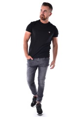 T-shirt  TRIANGLE LOGO BLACK GUESS