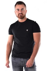 T-shirt  TRIANGLE LOGO BLACK GUESS