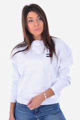 Bluza TJW TOMMY BADGE CREW WHITE TOMMY JEANS