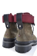 Trapery SPORTY OUTDOOR LACE UP BOOTIE STONE GRAY TOMMY HILFIGER