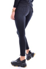 Spodnie jeansowe SLIM FIT MINI LOGO BLACK CALVIN KLEIN JEANS