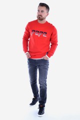 Sweter LUIS  FLAME RED PEPE JEANS