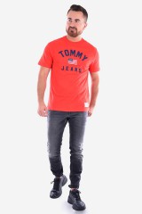 T-shirt TJM USA FLAG TEE RED TOMMY JEANS