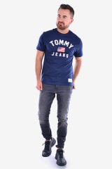 T-shirt TJM USA FLAG TEE NAVY BLUE TOMMY JEANS