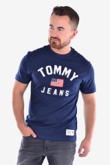T-shirt TJM USA FLAG TEE NAVY BLUE TOMMY JEANS