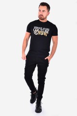 T-shirt JERSEY CREW VERSACE JEANS COUTURE