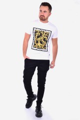 T-shirt ART JERSEY 30 WHITE VERSACE JEANS COUTURE
