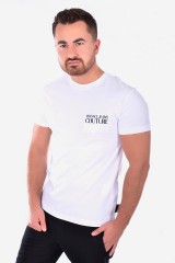 T-shirt ET LOGO COMPACT WHITE VERSACE JEANS COUTURE