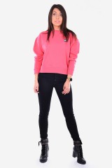 Bluza TJW TOMMY BADGE CREW PINK TOMMY JEANS