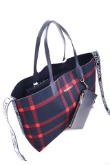 Torebka ICONIC TOMMY TOTE CHECK TOMMY HILFIGER