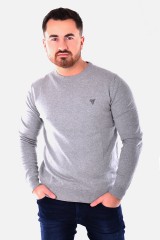 Sweter STRETCH COTTON GREY GUESS