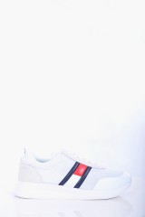 Sneakersy FLEXI FLAG SNEAKER WHITE TOMMY JEANS