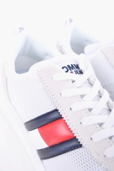 Sneakersy FLEXI FLAG SNEAKER WHITE TOMMY JEANS