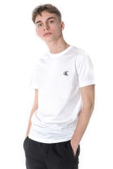 T-shirt ESSENTIAL SLIM FIT WHITE CALVIN KLEIN JEANS