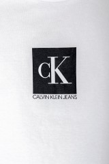 T-shirt FRONT MONOGRAM REGULAR WHITE CALVIN KLEIN JEANS