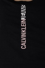 T-shirt STRIPE LOGO SLIM BLACK CALVIN KLEIN JEANS