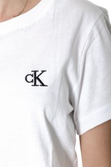 T-shirt CLASSIC MONOGRAM WHITE CALVIN KLEIN JEANS