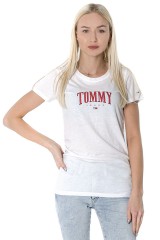 T-shirt SPRIT TEE WHITE TOMMY JEANS