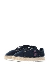 Espadryle NAUTICAL TH LACE UP NAVY TOMMY HILFIGER