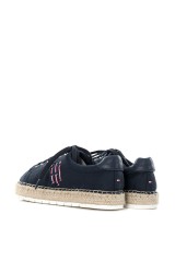 Espadryle NAUTICAL TH LACE UP NAVY TOMMY HILFIGER