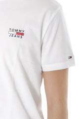 T-shirt CHEST LOGO TEE WHITE TOMMY JEANS