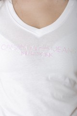 T-shirt BETTER COTTON INITIATIVE WHITE CALVIN KLEIN JEANS