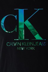 T-shirt IRIDESCENT BLACK CALVIN KLEIN JEANS