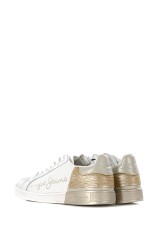 Sneakersy BROMPTON SEQUINS GOLD PEPE JEANS
