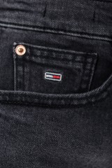 Szorty jeansowe DENIM HOTPANTS BLACK TOMMY JEANS