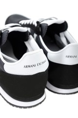 Sneakersy AX ESSENTIAL BLACK ARMANI EXCHANGE