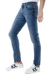 Spodnie jeansowe LONG CLASSIC INDIGO DENIM ARMANI EXCHANGE