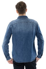 Koszula jeansowa DENIM INDIGO ARMANI EXCHANGE