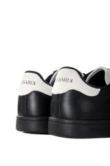 Sneakersy GALIUM LUXURY BLACK TRUSSARDI JEANS