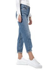 Spodnie jeansowe TAPERED HIGH MOM JEANS GUESS