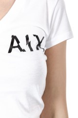 T-shirt GRAPHIC V-NECK WHITE ARMANI EXCHANGE