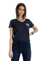 T-shirt ESSENTIAL V-NECK TEE NAVY TOMMY JEANS