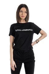 T-shirt GRAFFITI LOGO KARL LAGERFELD
