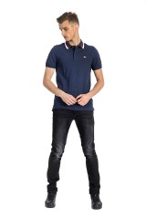 Polo CLASSIC TIPPED granatowa TOMMY JEANS