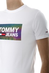 T-shirt biały STRETCH TEE TOMMY JEANS
